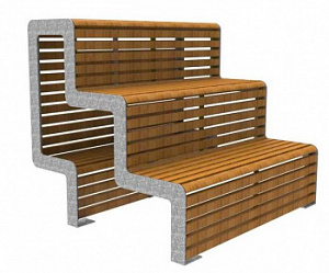 Уличная скамья "Фора Трибуна"