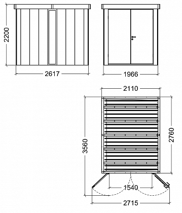 Гараж NEO 3*2,  фото 7 – Евровазон