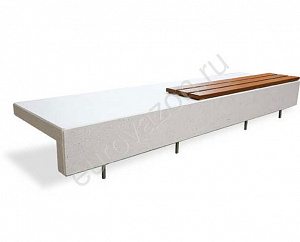 Скамейка из бетона "Евроэламад"