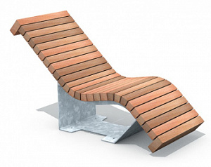 Скамейка-шезлонг "Шезлонг Солид"