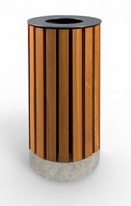 Урна "Корбелли 60" на бетонном основании