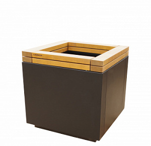 Вазон металлический "Гринвич Куб 70х70х70"