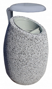 Урна "Порто" с крышкой